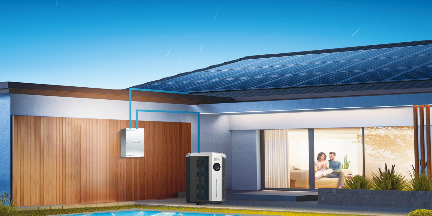 顶出风泳池热泵