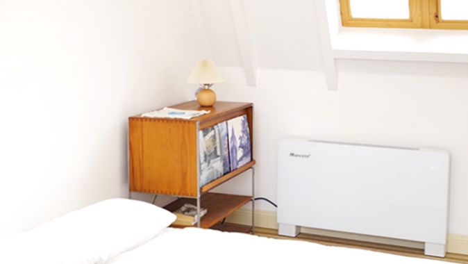 “隐身”的温控艺术家！这台12cm超薄风盘，让冬天升温快3倍还省电30%